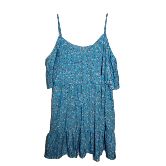 Women's Plus Size Spring Floral Dress - Picture 4 of 16